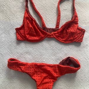 Acacia red mesh Manhattan x hookups bottoms both  xs